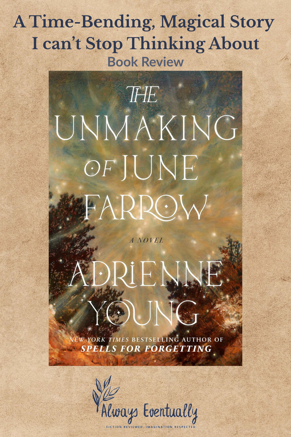 Pinterest pin for June Farrow